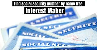 You know that your social security number is supposed to be a big deal. Find Social Security Number By Name Free Detail Guide