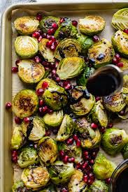 You can make the balsamic reduction in advance or make it now. Roasted Brussels Sprouts With Balsamic Glaze A Simple Palate