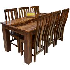 Luxury european style solid wood marble golden elegant dinning table set 6 seater design home dining room furniture. Solid Wood Dining Table Set 6 Seater Off 53