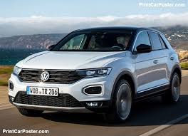 Volkswagen T Roc 2018 Poster Volkswagen Vw Volkswagen Car Posters