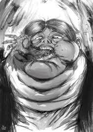 I Drew Pig God Onepunchman Atomic samurai vs black sperm. i drew pig god onepunchman