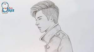 Dear friends i am a sketcer and artist. How To Draw A Boy Boy Pencil Sketch Youtube