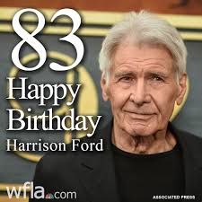 Happy Birthday, Harrison Ford! 🎂 The iconic American actor best known for  playing Han Solo and Indiana Jones turns 83 today! https://bit.ly/3Ubcmqs