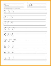 No sense trudging through larger handwriting to learn cursive. 52 Astonishing Printable Cursive Paper Image Ideas Robertdee