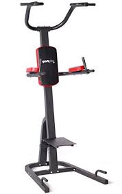 Sportplus Sp Hg 014 Chaise Romaine Power Tower Avec Poignees A Dips Pliables Barre De Traction Appareil Fitness Barre De Traction Fitness Et Musculation