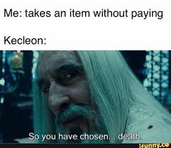 Me Takes An Item Without Paying Kecleon Ifunny Funny Memes Memes Funny Car Memes