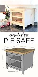 This is an advanced project but a good one for those new to biscuit joinery. Diy Countertop Pie Safe Jaime Costiglio