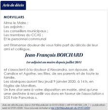 Mis en ligne le 20 mars 2021. Hommage A Jean Francois Boichard