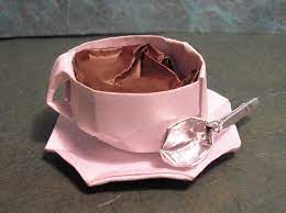 Please subscribe, like and comment. Coffee Break Origami Cup Origami Paper Art Paper Tea Cups