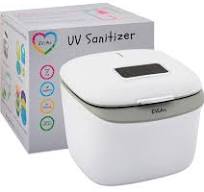 UV Light Sanitizer Box | Bottle Sanitizer & Dryer | Sanitizes in Minutes  with No