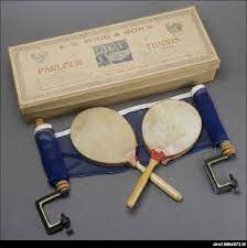 Parlour Tennis Set Parlour Tennis Variously Called Ping Pong Gossima Indoor Tennis Pom Pom Or Table Tennis Among Man Table Tennis Indoor Tennis Tennis Set