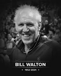 Two-time NBA Champion and Hall of Famer Bill Walton has passed away at the  age of 71.