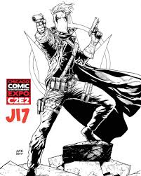 Grifter By Ace Continuado Image Comics Characters Artist Alley Guy Drawing