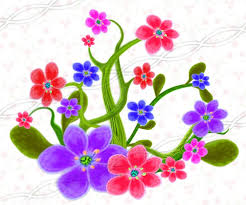 Pixel Png Floral Plants Set With Transparent Background Flower Vector Art For Scrapbooking Vallentines We Flower Vector Art Flower Illustration Flower Clipart