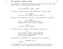 No one wants to be suffocated in a relationship and it's possible that she really was caught up with work or studying or something else that needed. The Gospel Of Josephine Transcript The 100 Wiki Fandom