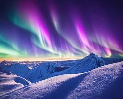 Image de Aurores boréales en Laponie