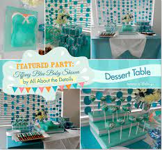Follow cristy mishkula @ pretty my party's board tiffany themed party ideas on pinterest. Tiffany Blue Baby Shower By All About The Details
