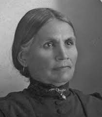 Mrs. Catherine (McLeod) Mounts, (the wife of the non-Native man known as  Daniel Morgan Mounts), from Pierce County, Washington