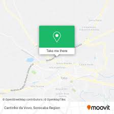How to get to Cantinho da Vovo in Tatuí by Bus?