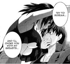 LF Mono Source: Try to scream and Ill choke you with my breast. |  rHentaiSource on Gifsauce