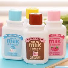 Milk Box Correction Tape Correction Tape Kawaii Stationery Kids Stationery