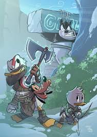 Duck Of War God Of War Kratos God Of War Old School Cartoons