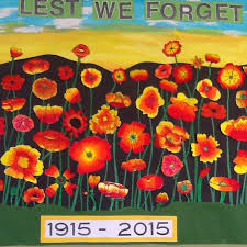 Field Of Poppies Children S Art For Anzac Day Remembrance Day Art Anzac Day Poppy Art