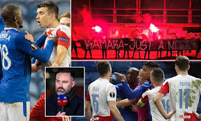 Car insurance with the certainty of czech tradition. Slavia Prague Fans Display Sick Banner Calling Rangers Glen Kamara The N Word After European Clash Daily Mail Online