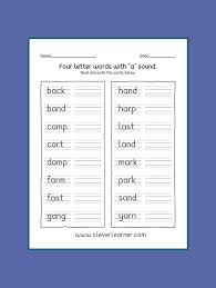 Check out our perfect guide to words with four letters: Free Four Letter Read And Write Worksheets For Preschools Preschool Kindergarten Http Clever Four Letter Words Phonics Worksheets Alphabet Writing Practice