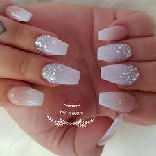 So they coat the nails with hard and durable layer and function to beautify your dotty delights acrylic redesign nails blue dot glitter ombre. Red Ombre Acrylic Nails With Glitter Nail And Manicure Trends