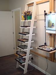Space Saving Wall Easel Paper Bird Studio And Design Art Studio At Home Art Studio Room Art Studio Organization
