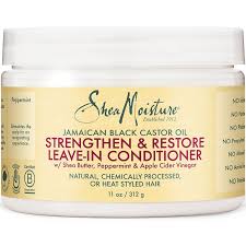 Fine to medium straight hair: Sheamoisture Jamaican Black Castor Oil Strengthen Restore Leave In Conditioner Ulta Beauty