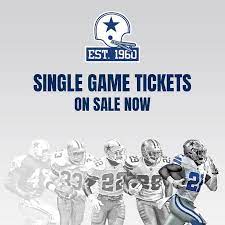 Dallas Cowboys Join Your Dallascowboys In Attstadium This Season Single Game Tickets Are O Game Tickets Dallas Cowboys Cowboys
