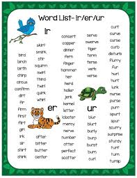 11 Hands On Activities For Teaching Ir Er Ur Make Take Teach English Phonics Phonics Teaching Phonics