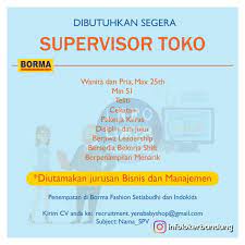 Gaji pt harja gunatama lestari (toserba borma). Lowongan Kerja Borma Bandung