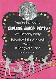 Runde geburtstage sind ein passender grund und eine einmalige gelegenheit um eine größere feier steigen zu lassen. Pink Disco Party Invitation Mother Duck Said Lets Party Pink Disco Party Pink Dance Party Einladungen Kinderbasteleien Geburtstag