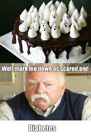 Our favorite diabetic cake recipes are sure to please your sweet tooth and your blood sugar. Spooky Diabetes By Nikolaji91 Meme Center