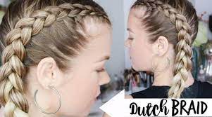 How To Do Dutch Braid Step By Step Tutorial Braiding Your Own Hair Dutch Braid Hairstyles Duch Braids