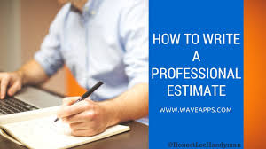 Relative estimation removes the emotional attachment. How To Write A Professional Estimate Best Estimating Software It S Free Too Youtube