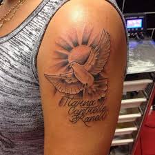 Tattoo designs often include a verse from the bible. 145 Breathtaking Dove Tattoos That Will Catch Your Eye