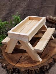 Chicknic Table Chicken Table Squirrel Picnic Table Etsy In 2020 Wooden Bird Feeders Diy Wooden Projects Chicken Feeder
