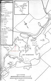 Lake Nobosong Depth Chart Map