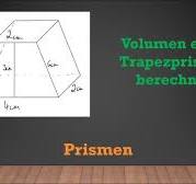 Prismen - Volumen vom Trapezprisma berechnen | Mathe einfach erklärt
