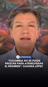 La precandidata presidencial Claudia López afirmó que la recuperación de la  democracia en Venezuela es una prioridad compartida por colombianos y  venezolanos, y advirtió que el Gobierno colombiano no ...
