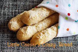 How To Make Crazy Bread Just Like Little Caesar S Crazy Bread Copycat Recipes Homemade Breadsticks
