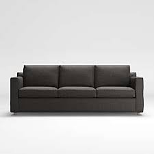 The design keeps your posture in proper alignment while relaxing in the living room. High Back Sofas Crate And Barrel