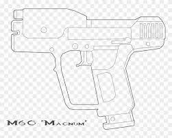 Fearless halo 3 coloring 06! Halo 3 Magnum Coloring 165037 Trigger Hd Png Download 800x614 5672119 Pngfind