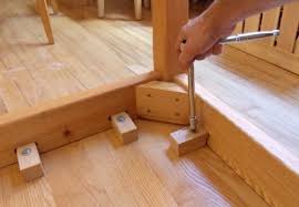 Attaching Table Legs With A Dowel Jig Farmhouse Table Legs Farm Table Legs Table Legs