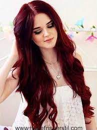 Sehr Lange Dunkel Rote Haare Haarfarben Frisuren Lange Haare Farbe Haarfarbe Rot