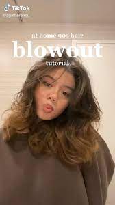 90s Blowout Hair Tutorial Video Hair Styles Long Hair Styles Blowout Hair
